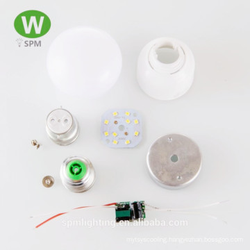 Cost-effective round skd led panel light parts led bulb a60 ckd skd parts